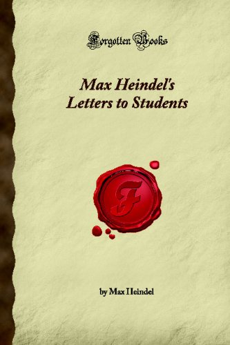 9781605065205: Max Heindel's Letters to Students (Forgotten Books)