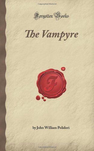 Stock image for The Vampyre (Forgotten Books) for sale by HPB-Ruby