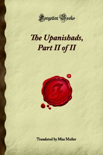 Imagen de archivo de Upanishads, Part II of II a la venta por Montana Book Company