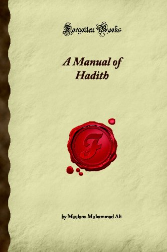 A Manual of Hadith (Forgotten Books) (9781605066769) by Scheller, Immanuel Johann Gerhard