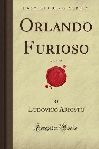 Stock image for Orlando Furioso, Vol. 1 of 2 (Forgotten Books) for sale by Big River Books