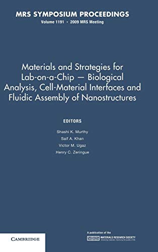 Imagen de archivo de Materials and Strategies for Lab-on-a-Chip: Biological Analysis, Cell-Material Interfaces and Fluidic Assembly a la venta por Revaluation Books