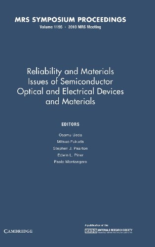 Stock image for RELIABILITY AND MATERIALS ISSUES OF SEMICONDUCTOR OPTICAL AND ELECTRICAL DEVICES AND MATERIALS for sale by Basi6 International