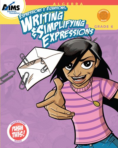 Beispielbild fr Expressions & Equations: Writing & Simplifying Expressions, Grade 6 (Essential Math Series, Grade 6) zum Verkauf von SecondSale