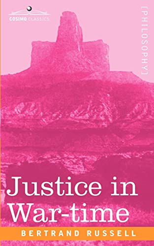 Imagen de archivo de Justice in War-Time a la venta por Irish Booksellers