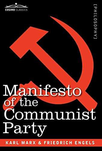 Imagen de archivo de Manifesto of the Communist Party a la venta por Save With Sam