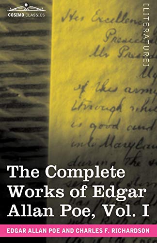 Beispielbild fr The Complete Works of Edgar Allan Poe, Vol. I (in Ten Volumes): Poems zum Verkauf von Books From California