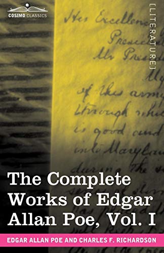 Imagen de archivo de The Complete Works of Edgar Allan Poe, Vol. I (in Ten Volumes): Poems a la venta por Books From California