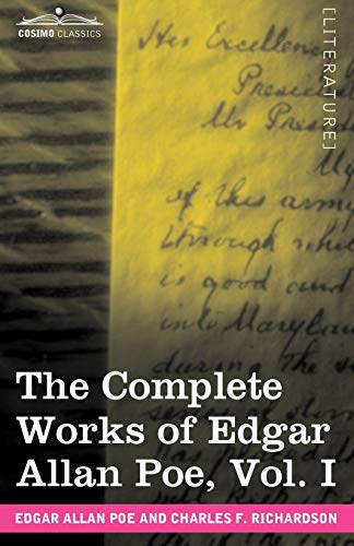 Stock image for The Complete Works of Edgar Allan Poe, Vol. I (in Ten Volumes): Poems for sale by ThriftBooks-Atlanta