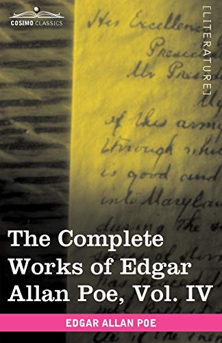 9781605208534: The Complete Works of Edgar Allan Poe, Vol. IV (in Ten Volumes): Tales: 4