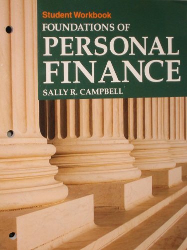 9781605250915: Foundations of Personal Finance