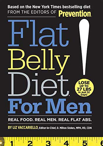 9781605294605: Flat Belly Diet! For Men: Real Food, Real Men, Real Flat Abs