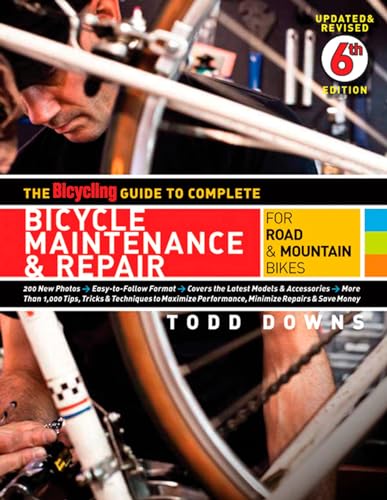 Imagen de archivo de The Bicycling Guide to Complete Bicycle Maintenance & Repair: For Road & Mountain Bikes a la venta por ThriftBooks-Atlanta