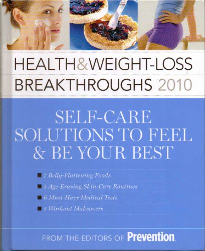 Imagen de archivo de Prevention's Health & Weight-Loss Breakthroughs 2010 a la venta por SecondSale