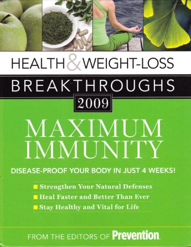 Beispielbild fr Health and Weight-Loss Breakthroughs 2009 zum Verkauf von Better World Books