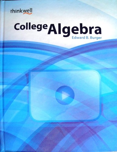 Beispielbild fr College Algebra zum Verkauf von HPB-Red