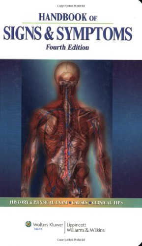 Beispielbild fr Handbook of Signs and Symptoms zum Verkauf von TextbookRush