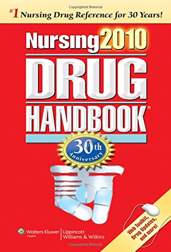 Imagen de archivo de Nursing 2010 Drug Handbook (Nursing Drug Handbook (Lww)) a la venta por SecondSale