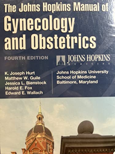 Beispielbild fr The Johns Hopkins Manual of Gynecology and Obstetrics zum Verkauf von Once Upon A Time Books