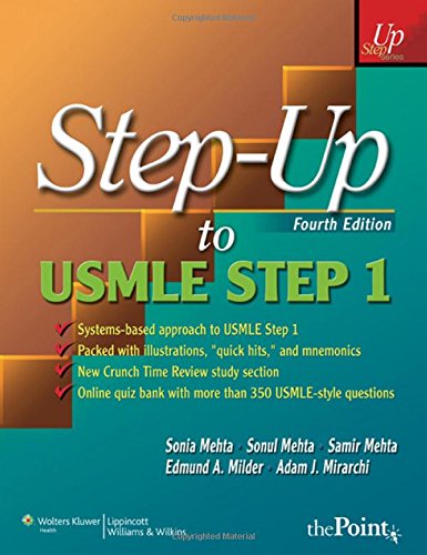 9781605474700: Step-Up to USMLE Step 1: A High-Yield, Systems-Based Review for the USMLE Step 1 (Step-Up Series)