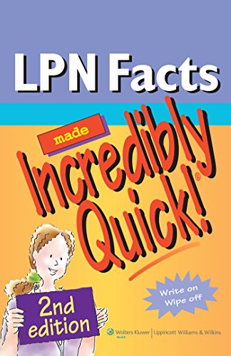 9781605474717: LPN Facts Made Incredibly Quick! (Incredibly Easy! Series)