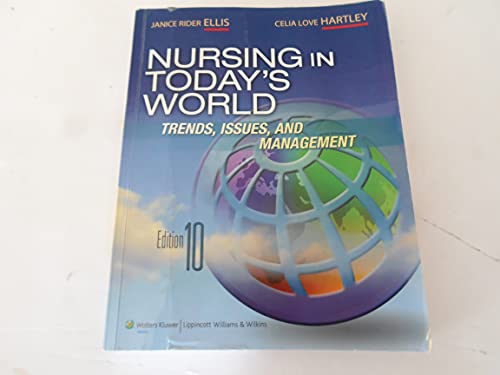 Beispielbild fr Nursing in Today's World zum Verkauf von Better World Books