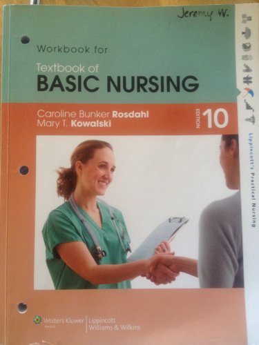 9781605477732: Workbook for Textbook of Basic Nursing (Lippincott's Practical Nursing)