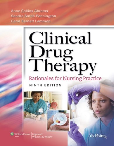 Beispielbild fr Clinical Drug Therapy: Rationales for Nursing Practice zum Verkauf von Ergodebooks