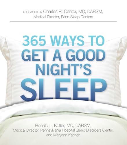 Beispielbild fr 365 Ways to Get a Good Night's Sleep zum Verkauf von Wonder Book
