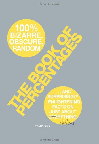 9781605501086: The Book of Percentages: Over 500 Bizarre, Obscure, Random, Surprising, and 100 Per Cent Enlightening Facts on Just About Nothing