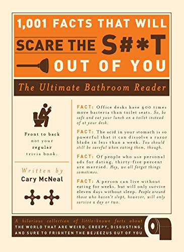 Stock image for 1,001 Facts that Will Scare the S#*t Out of You: The Ultimate Bathroom Reader for sale by WorldofBooks