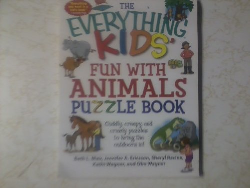 Imagen de archivo de The Everything Kids' Fun with Animals Puzzle Book a la venta por Wonder Book