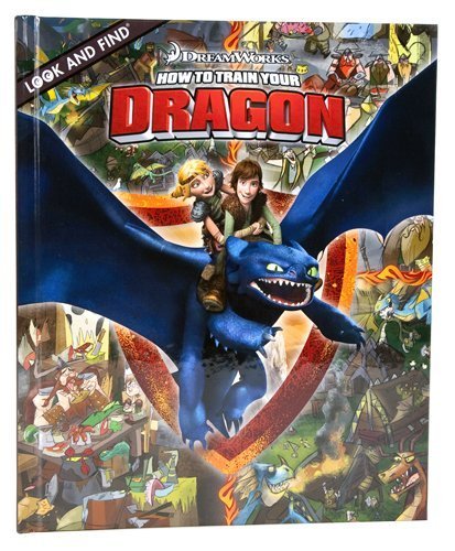 Stock image for LOOK AND FIND: HOW TO TRAIN YOUR DRAGON DREAMWORKS dream works for sale by WONDERFUL BOOKS BY MAIL