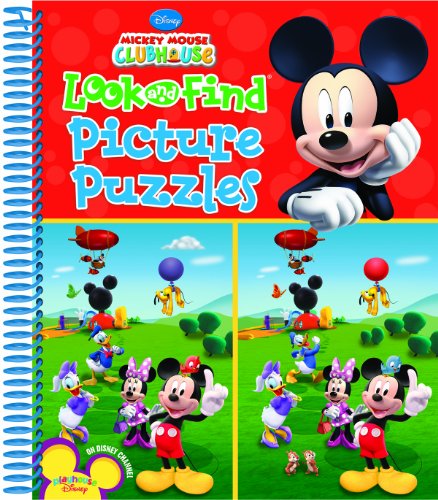 Imagen de archivo de Look and Find Picture Puzzles (Mickey Mouse Clubhouse) a la venta por SecondSale