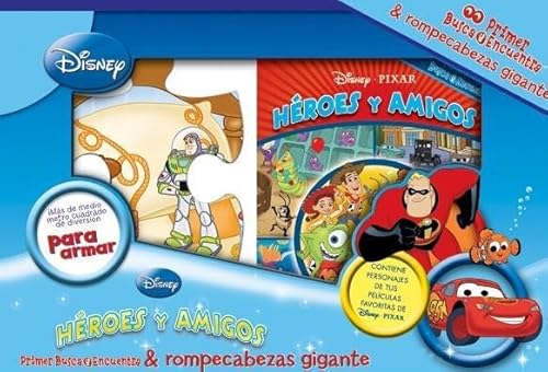 disney heroes y amigos: mi primer busca y encuentra c/rompecabezas gigante (9781605534022) by DISNEY CLASICOS