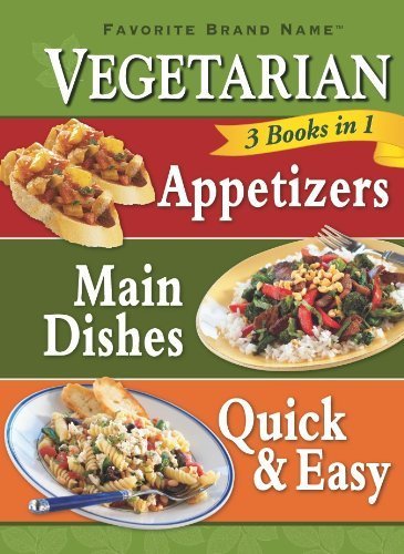 Stock image for 3 in 1 Vegetarian Cookbook (Favorite Brand Name 3 Books in 1) for sale by SecondSale