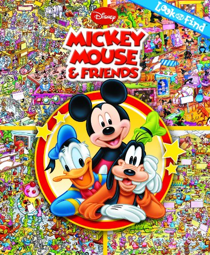 Beispielbild fr Mickey Mouse & Friends (Look and Find) zum Verkauf von WorldofBooks