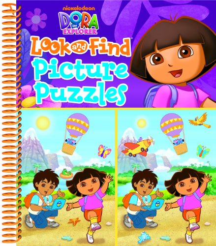 Dora the Explorer Look and Find Picture Puzzles (9781605537931) by Editors Of Publications International Ltd.
