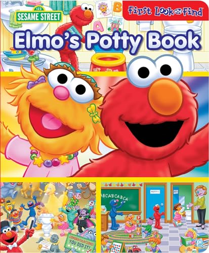 Beispielbild fr Sesame Street - Elmo's Potty Book - First Look and Find - PI Kids zum Verkauf von Wonder Book