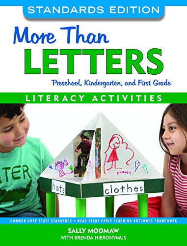 Beispielbild fr More Than Letters, Standards Edition: Literacy Activities for Preschool, Kindergarten, and First Grade zum Verkauf von Buchpark