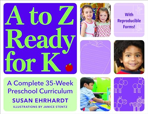 Imagen de archivo de A to Z Ready for K: A Complete 35-Week Curriculum a la venta por Goodwill Books