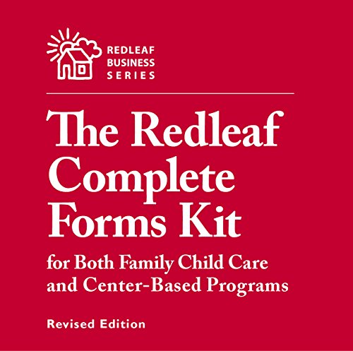 Beispielbild fr Redleaf Complete Forms Kit for Both Family Child Care and Center-Based Programs, Revised Edition zum Verkauf von Buchpark