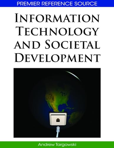 Imagen de archivo de Information Technology and Societal Development a la venta por BooksRun