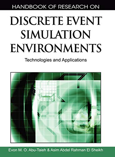 9781605667744: Handbook of Research on Discrete Event Simulation Environments: Technologies and Applications