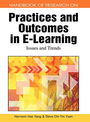 Imagen de archivo de HANDBOOK OF RESEARCH ON PRACTICES AND OUTCOMES IN E LEARNING ISSUES AND TRENDS a la venta por Basi6 International