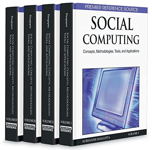 9781605669847: Social Computing: Concepts, Methodologies, Tools, and Applications