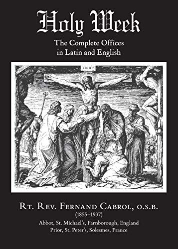 Imagen de archivo de Holy Week: The Complete Offices in Latin and English a la venta por ThriftBooks-Atlanta