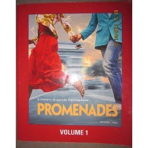 9781605762715: Title: Promenades travers le monde francophone Volume 1