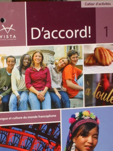 Stock image for D'accord 1 Cahier D'activities for sale by HPB-Ruby