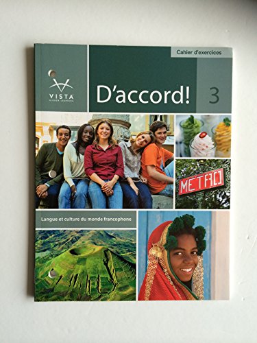 Stock image for D' Accord!, Level 3 Cahier de Exercices for sale by BooksRun